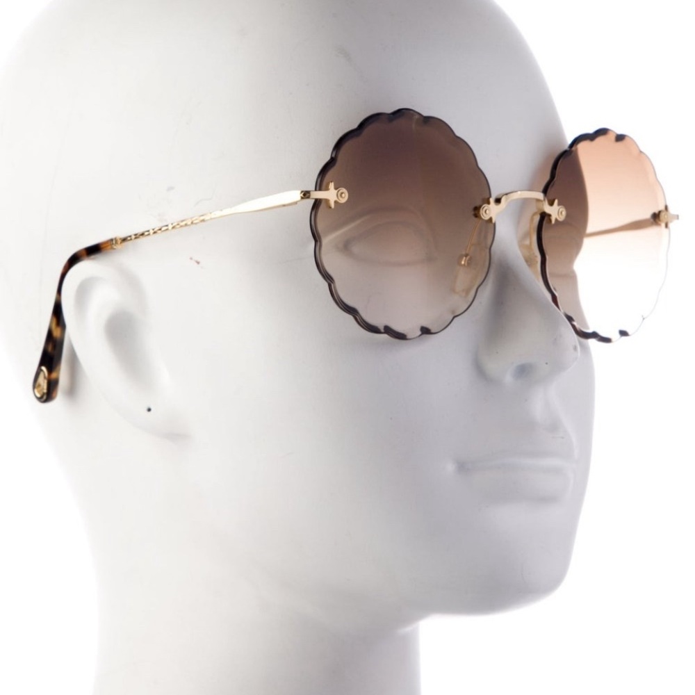 Chloe Rosie brown sunglasses